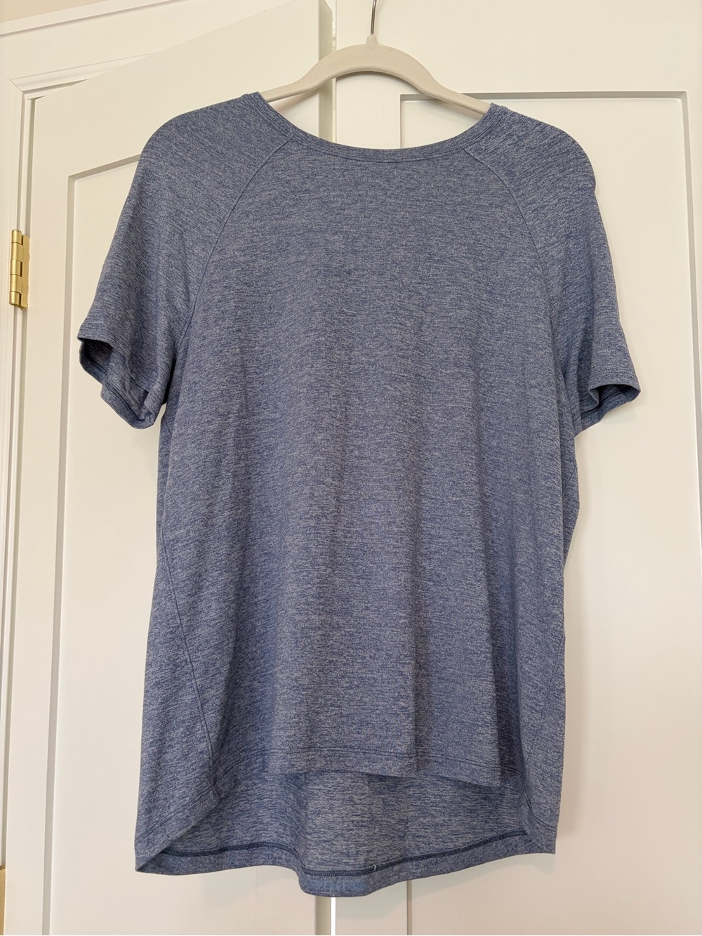 Lululemon Blue Heather Short Sleeve Women's Top | size 10